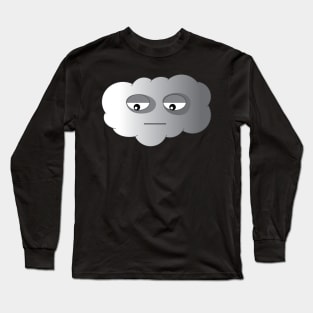 Sad Cloud Long Sleeve T-Shirt